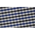 Charcoal/Navy Checks Chequer Comfortable Polyester Cotton Shirt Fabric